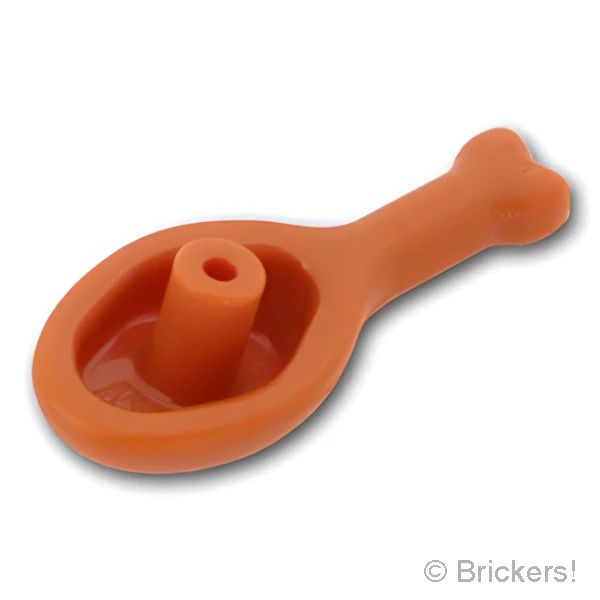 LEGOR パーツ 6247204/6360331 七面鳥の足 - 22mm：[Dark Orange / ダークオレンジ] 42876-038 の商品ページ｜レゴRパーツ バラ売りのブリッカーズ