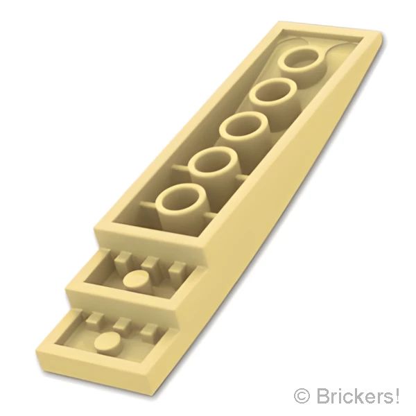 LEGOR パーツ 6357953 スロープ カーブ 8 x 2：[Tan / タン] 42918-005 の商品ページ｜レゴRパーツ バラ売りのブリッカーズ