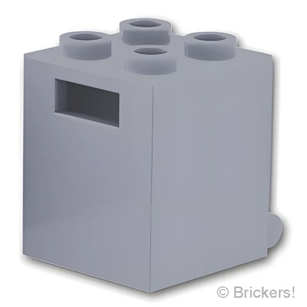 LEGOR パーツ 4211491 コンテナ ボックス - 2 x 2 x 2：[Light Bluish Gray / グレー] 4345-194 の商品ページ｜レゴRパーツ バラ売りのブリッカーズ