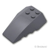 ウェッジ トリプル カーブ 6 x 4：[Dark Bluish Gray / ダークグレー]