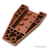 ウェッジ インバート トリプル 6 x 4：[Reddish Brown / ブラウン]