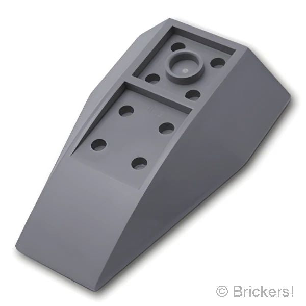 LEGOR パーツ 4180470/4636417 ウェッジ インバート トリプル 6 x 4：[Dark Bluish Gray / ダークグレー] 43713-199 の商品ページ｜レゴRパーツ バラ売りのブリッカーズ