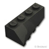 ウェッジ 4 x 2 - スロープ 右：[Black / ブラック]
