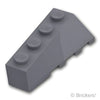 ウェッジ 4 x 2 - スロープ 左：[Dark Bluish Gray / ダークグレー]