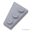 ウェッジ プレート 3 x 2 - 右：[Light Bluish Gray / グレー]