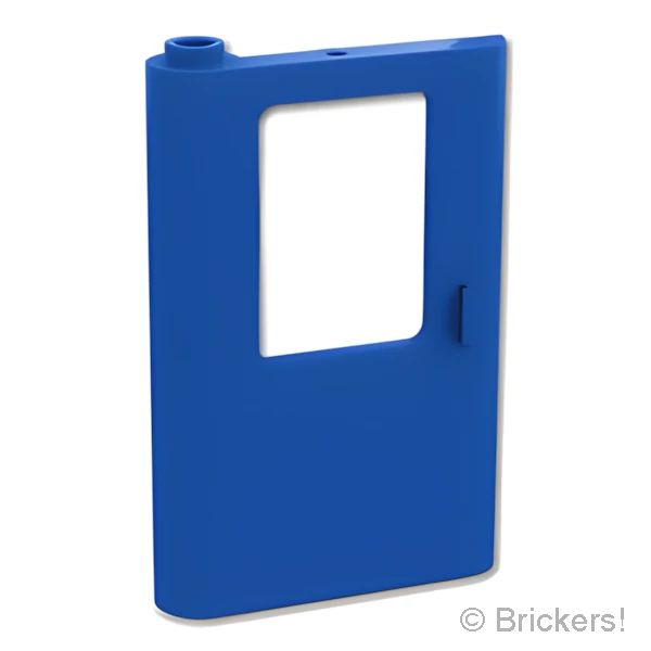 LEGOR パーツ 6510321 トレイン ドア 1 x 4 x 5 左 - 強化：[Blue / ブルー] 43967-023 の商品ページ｜レゴRパーツ バラ売りのブリッカーズ