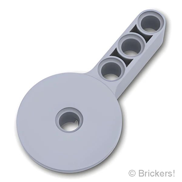 LEGOR パーツ 4211800/6332151 テクニック ローテーションジョイント ディスク - ラージピン / 3Lリフトアーム：[Light Bluish Gray / グレー] 44225-194 の商品ページ｜レゴRパーツ バラ売りのブリッカーズ