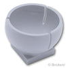 シリンダー 半球 3 x 3 - ボールタレット ソケット：[Light Bluish Gray / グレー]