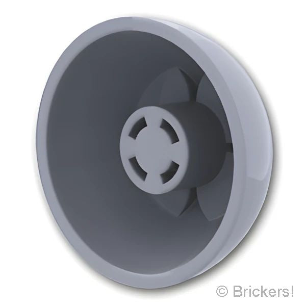LEGOR パーツ 4182761/4529550/6249938 シリンダー 半球 3 x 3 - ボールタレット：[Light Bluish Gray / グレー] 44359-194 の商品ページ｜レゴRパーツ バラ売りのブリッカーズ