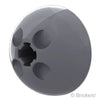 シリンダー 半球 3 x 3 - ボールタレット：[Dark Bluish Gray / ダークグレー]