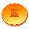 ディッシュ 6 x 6 - 48mm：[Tr,Orange / トランスオレンジ]