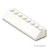 スロープ 45° 2 x 8：[White / ホワイト]