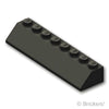 スロープ 45° 2 x 8：[Black / ブラック]