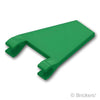 フラッグ 2 x 2 - 台形：[Green / グリーン]
