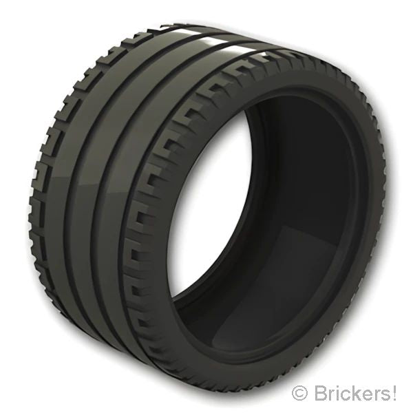 LEGOR パーツ 4192535/4614801/6062225 タイヤ 68.8mm xmm 36 ZR- 中空：[Black / ブラック] 44771-026 の商品ページ｜レゴRパーツ バラ売りのブリッカーズ