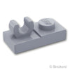 プレート 1 x 2 - Oクリップ：[Light Bluish Gray / グレー]