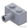 ブロック 1 x 2 - ピン：[Light Bluish Gray / グレー]