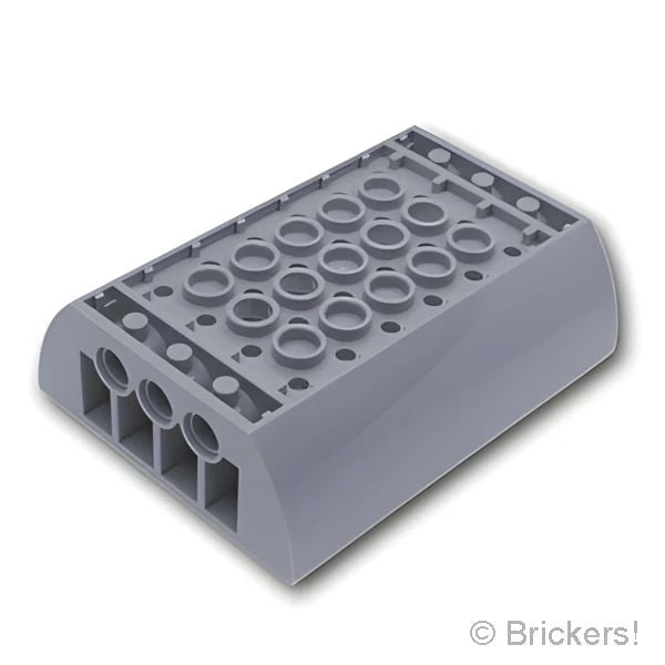 LEGOR パーツ 4219207/6274686 スロープ インバート カーブ ダブル 6 x 8 x 2：[Light Bluish Gray / グレー] 45410-194 の商品ページ｜レゴRパーツ バラ売りのブリッカーズ