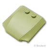 ウェッジ トリプル カーブ 4 x 4 x 2/3：[Olive Green / オリーブグリーン]
