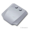 ウェッジ トリプル カーブ 4 x 4 x 2/3：[Light Bluish Gray / グレー]