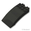ウィンドスクリーン 8 x 4 x 2 - ヒンジロック：[Black / ブラック]