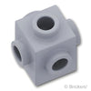 ブロック 1 x 1 - 4面スタッド：[Light Bluish Gray / グレー]