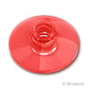 ディッシュ 2 x 2 - 16mm：[Tr,Red / トランスレッド]