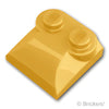 スロープ カーブ 2 x 2 x 2/3 - サイドカーブ：[Pearl Gold / パールゴールド]