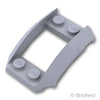 ウェッジ 4 x 3 - カットアウト：[Light Bluish Gray / グレー]