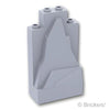 ロック パネル 2 x 4 x 6 - 岩肌：[Light Bluish Gray / グレー]