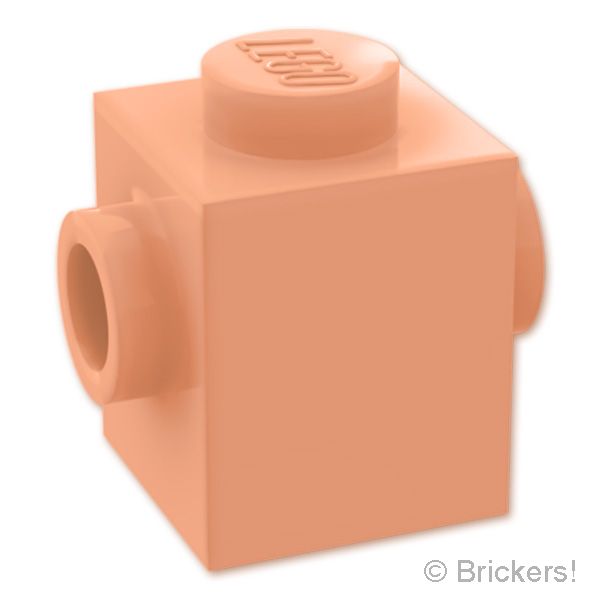 LEGO® パーツ 6627457 ブロック 1 x 1 - 2面スタッド：[Nougat / ヌガー] 47905-018 