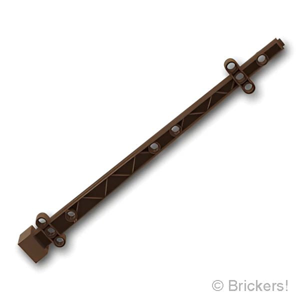 LEGOR パーツ 6312354/6366050/6523484 ボート マスト 2 x 2 x 20 - 底部軸穴：[Dark Brown / ダークブラウン] 48002a-308 の商品ページ｜レゴRパーツ バラ売りのブリッカーズ