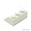 ウェッジ 3 x 3 - スロープ 右：[White / ホワイト]
