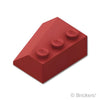 ウェッジ 3 x 3 - スロープ 右：[Dark Red / ダークレッド]