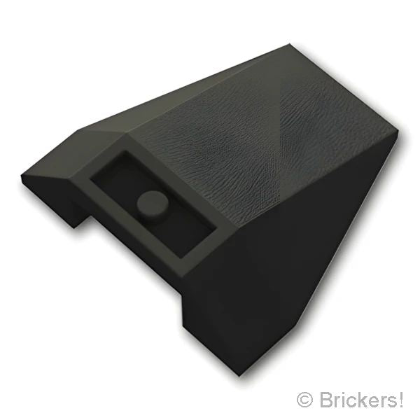 LEGOR パーツ 4248240/4278249/4550004/485526 ウェッジ インバート トリプル 4 x 4：[Black / ブラック] 4855-026 の商品ページ｜レゴRパーツ バラ売りのブリッカーズ