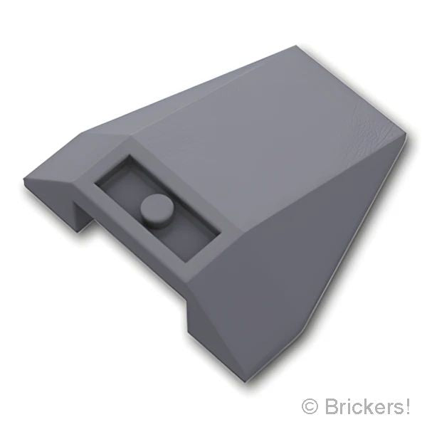 LEGOR パーツ 4210906 ウェッジ インバート トリプル 4 x 4：[Dark Bluish Gray / ダークグレー] 4855-199 の商品ページ｜レゴRパーツ バラ売りのブリッカーズ
