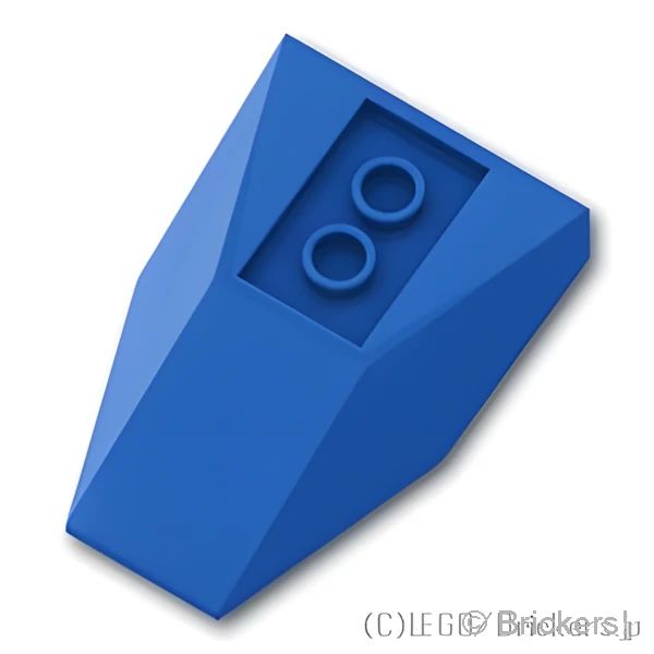 LEGOR パーツ 6148173/6249788/6554322 ウェッジ インバート トリプル 6 x 4：[Blue / ブルー] 4856b-023 の商品ページ｜レゴRパーツ バラ売りのブリッカーズ