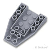 ウェッジ インバート トリプル 6 x 4：[Light Bluish Gray / グレー]