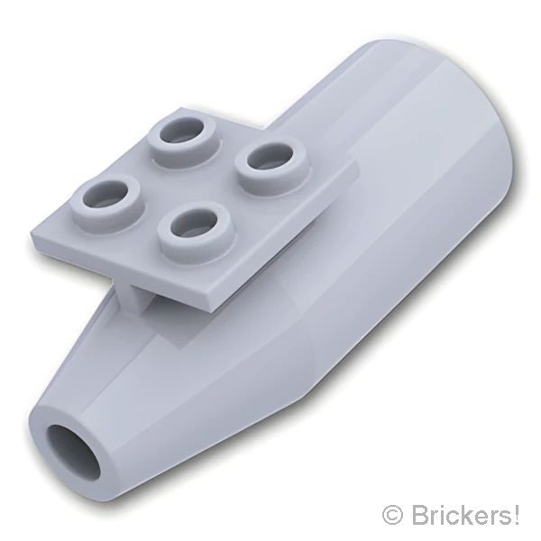 LEGO® パーツ 4263610 ジェットエンジン：[Light Bluish Gray / グレー] 4868b-194 の商品ページ｜レゴRパーツ バラ売りのブリッカーズ