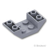 スロープ インバート ダブル 45° 4 x 2：[Light Bluish Gray / グレー]
