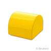 スロープ カーブ ダブル 1 x 1 x 2/3：[Yellow / イエロー]