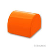 スロープ カーブ ダブル 1 x 1 x 2/3：[Orange / オレンジ]