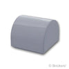 スロープ カーブ ダブル 1 x 1 x 2/3：[Light Bluish Gray / グレー]