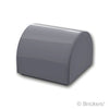 スロープ カーブ ダブル 1 x 1 x 2/3：[Dark Bluish Gray / ダークグレー]