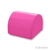 スロープ カーブ ダブル 1 x 1 x 2/3：[Dark Pink / ダークピンク]