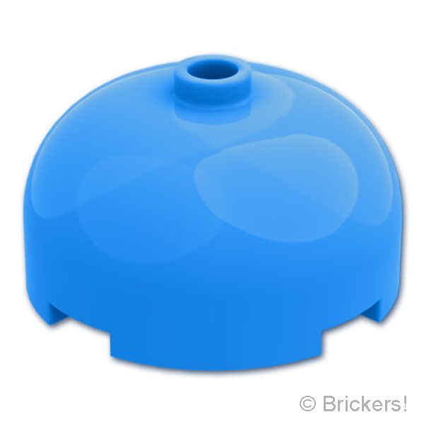 LEGO® パーツ 6546455 ブロック ラウンド 3 x 3 x 1 1/3 - ドームトップ：[Dark Azure / ダークアズール] 49308-321 