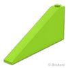 スロープ 25° 8 x 1 x 3：[Lime / ライム]