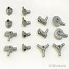 ウェポンパック1セット14個入：[Flat Silver / フラットシルバー]