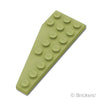 ウェッジ プレート 8 x 3 - 5角形 右：[Olive Green / オリーブグリーン]
