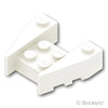 ウェッジ 3 1/2 x 4 - スタッドノッチ：[White / ホワイト]